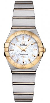 Buy this new Omega Constellation Brushed 24mm 123.20.24.60.05.002 ladies watch for the discount price of £2,970.00. UK Retailer.