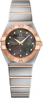 Buy this new Omega Constellation Brushed 24mm 123.20.24.60.57.005 ladies watch for the discount price of £3,438.00. UK Retailer.