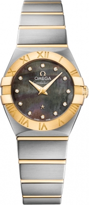 Buy this new Omega Constellation Brushed 24mm 123.20.24.60.57.006 ladies watch for the discount price of £3,438.00. UK Retailer.