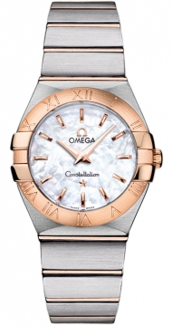 Buy this new Omega Constellation Brushed 27mm 123.20.27.60.05.001 ladies watch for the discount price of £2,805.00. UK Retailer.