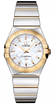 Buy this new Omega Constellation Polished 27mm 123.20.27.60.05.004 ladies watch for the discount price of £3,177.00. UK Retailer.