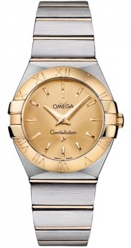 Buy this new Omega Constellation Brushed 27mm 123.20.27.60.08.001 ladies watch for the discount price of £2,661.00. UK Retailer.