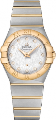 Buy this new Omega Constellation Brushed 27mm 123.20.27.60.52.001 ladies watch for the discount price of £3,534.00. UK Retailer.