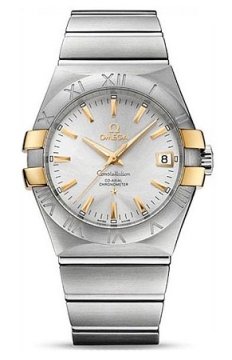 Buy this new Omega Constellation Co-Axial Automatic 35mm 123.20.35.20.02.004 mens watch for the discount price of £3,908.00. UK Retailer.