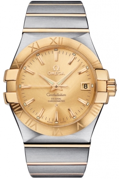 Buy this new Omega Constellation Co-Axial Automatic 35mm 123.20.35.20.08.001 mens watch for the discount price of £4,284.00. UK Retailer.