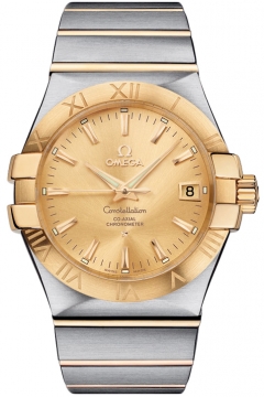 Buy this new Omega Constellation Co-Axial Automatic 35mm 123.20.35.20.08.001 mens watch for the discount price of £4,284.00. UK Retailer.