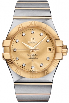 Buy this new Omega Constellation Co-Axial Automatic 35mm 123.20.35.20.58.001 mens watch for the discount price of £5,895.00. UK Retailer.