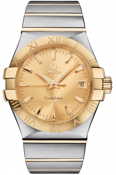 Buy this new Omega Constellation Quartz 35mm 123.20.35.60.08.001 mens watch for the discount price of £3,204.00. UK Retailer.