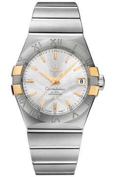 Buy this new Omega Constellation Co-Axial Automatic 38mm 123.20.38.21.02.005 mens watch for the discount price of £5,517.00. UK Retailer.