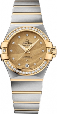 Buy this new Omega Constellation Co-Axial Automatic 27mm 123.25.27.20.58.002 ladies watch for the discount price of £7,740.00. UK Retailer.