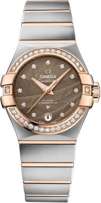 Buy this new Omega Constellation Co-Axial Automatic 27mm 123.25.27.20.63.001 ladies watch for the discount price of £7,740.00. UK Retailer.