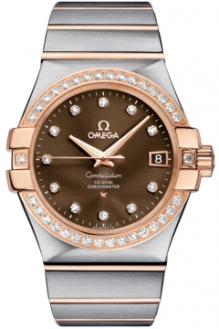 Buy this new Omega Constellation Co-Axial Automatic 35mm 123.25.35.20.63.001 mens watch for the discount price of £8,866.00. UK Retailer.