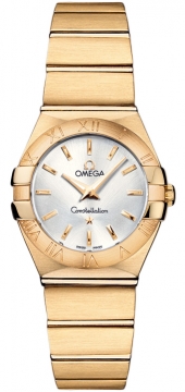 Buy this new Omega Constellation Brushed 24mm 123.50.24.60.02.002 ladies watch for the discount price of £6,903.00. UK Retailer.