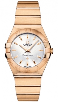 Buy this new Omega Constellation Brushed 27mm 123.50.27.60.02.001 ladies watch for the discount price of £9,387.00. UK Retailer.