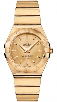 Buy this new Omega Constellation Brushed 27mm 123.50.27.60.08.001 ladies watch for the discount price of £10,251.00. UK Retailer.