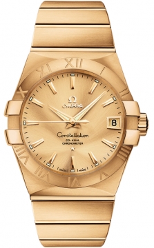 Buy this new Omega Constellation Co-Axial Automatic 38mm 123.50.38.21.08.001 mens watch for the discount price of £21,978.00. UK Retailer.