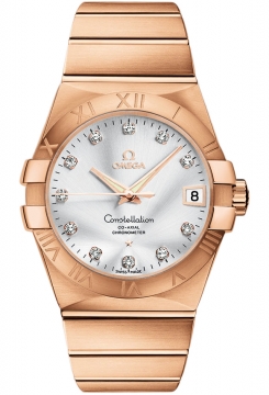 Buy this new Omega Constellation Co-Axial Automatic 38mm 123.50.38.21.52.001 mens watch for the discount price of £24,750.00. UK Retailer.