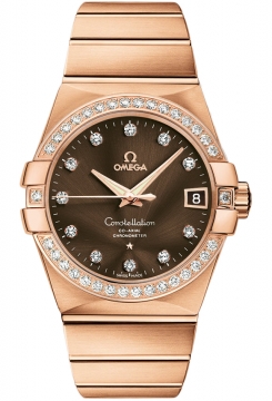 Buy this new Omega Constellation Co-Axial Automatic 38mm 123.55.38.21.63.001 mens watch for the discount price of £27,900.00. UK Retailer.