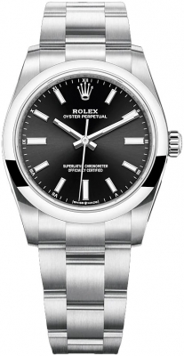 Rolex Oyster Perpetual 34mm 124200 Black watch