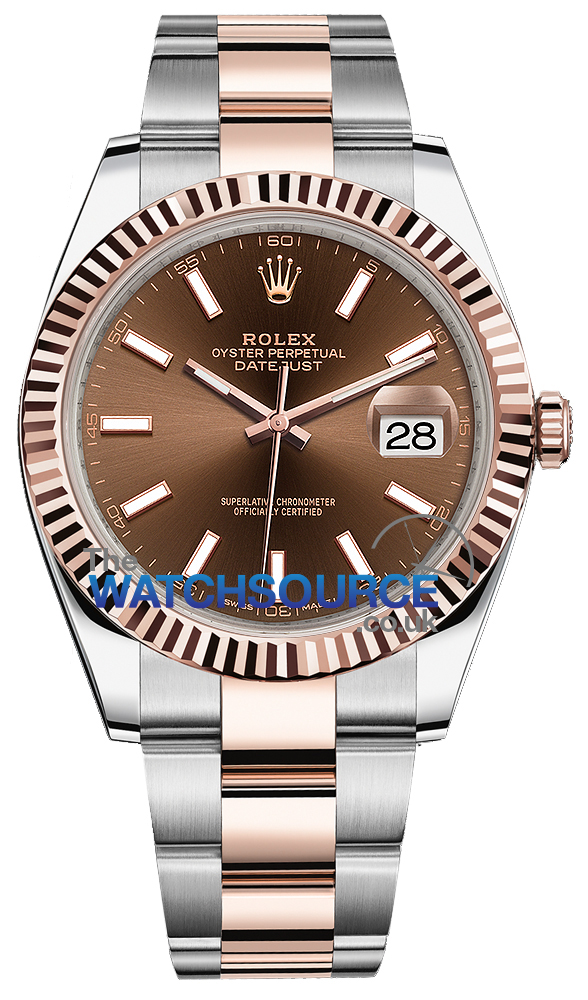 rolex rose gold mens watch