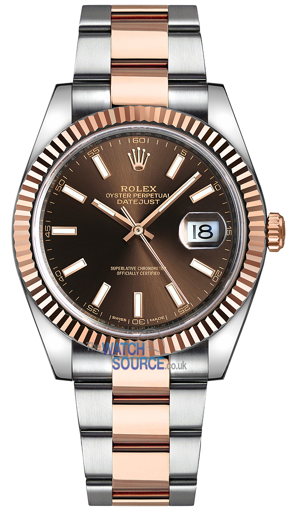 Buy this new Rolex Datejust 41mm Steel 