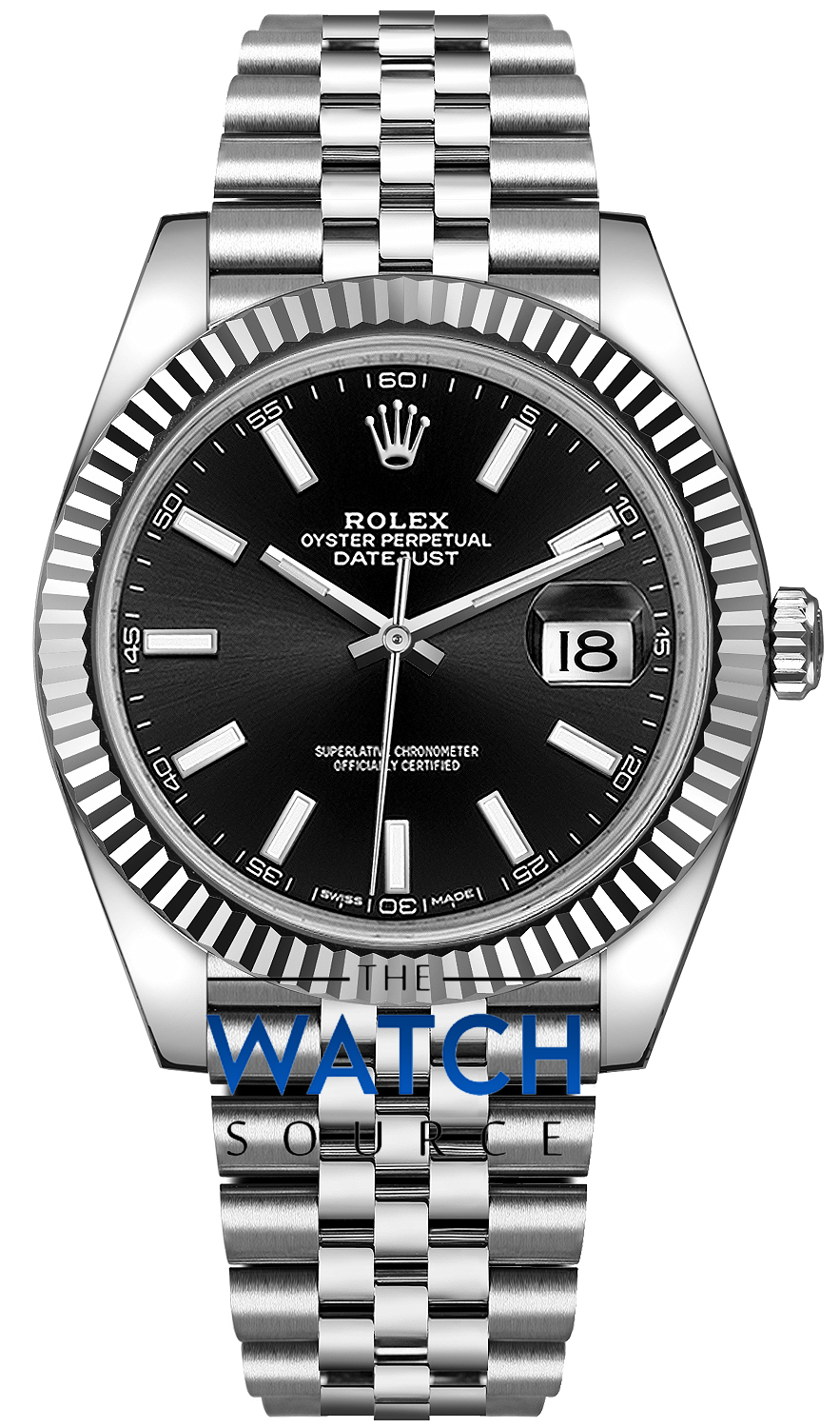 Buy This New Rolex Datejust 41mm Stainless Steel Black Index Jubilee Mens Watch For The Discount Price Of 9 350 00 Uk Retailer