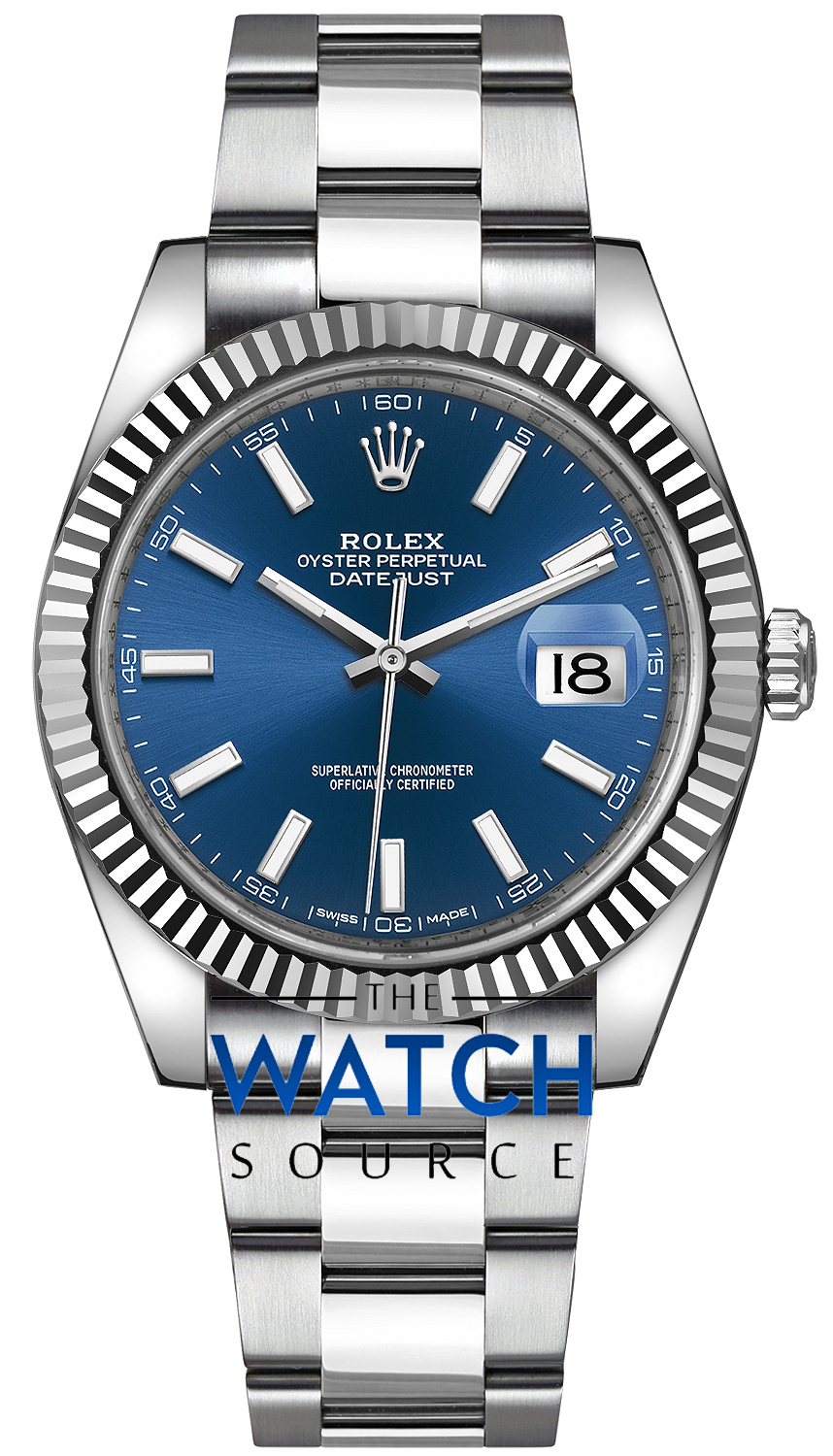 rolex 126 334 blue