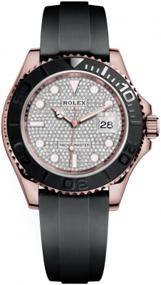 Rolex Yacht-Master 40mm 126655 Pave Diamond watch