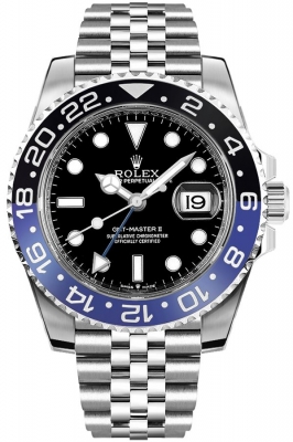 Buy this new Rolex GMT Master II 126710blnr mens watch for the discount price of £14,000.00. UK Retailer.