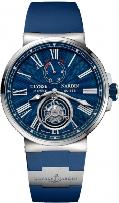Buy this new Ulysse Nardin Marine Tourbillon 43mm 1283-181-3/e3 mens watch for the discount price of £25,330.00. UK Retailer.