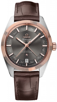 Buy this new Omega Globemaster Annual Calendar 41mm 130.23.41.22.06.001 mens watch for the discount price of £10,384.00. UK Retailer.