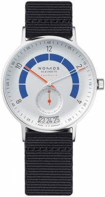 Buy this new Nomos Glashutte Autobahn Neomatik 41 Date 1303 mens watch for the discount price of £3,800.00. UK Retailer.