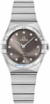 Buy this new Omega Constellation Quartz 28mm 131.10.28.60.56.001 ladies watch for the discount price of £3,256.00. UK Retailer.