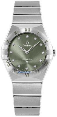 Buy this new Omega Constellation Quartz 28mm 131.10.28.60.60.001 ladies watch for the discount price of £3,268.00. UK Retailer.