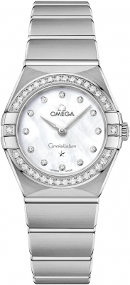 Buy this new Omega Constellation Quartz 25mm 131.15.25.60.55.001 ladies watch for the discount price of £5,456.00. UK Retailer.