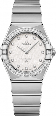 Buy this new Omega Constellation Quartz 28mm 131.15.28.60.52.001 ladies watch for the discount price of £4,936.00. UK Retailer.