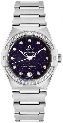 Buy this new Omega Constellation Co-Axial Master Chronometer 29mm 131.15.29.20.53.001 ladies watch for the discount price of £10,296.00. UK Retailer.