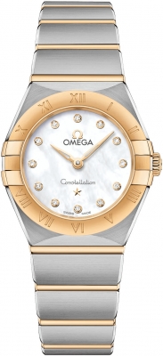 Buy this new Omega Constellation Quartz 25mm 131.20.25.60.55.002 ladies watch for the discount price of £5,104.00. UK Retailer.