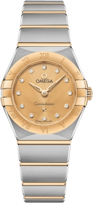 Buy this new Omega Constellation Quartz 25mm 131.20.25.60.58.001 ladies watch for the discount price of £4,840.00. UK Retailer.