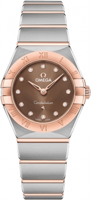 Buy this new Omega Constellation Quartz 25mm 131.20.25.60.63.001 ladies watch for the discount price of £4,752.00. UK Retailer.