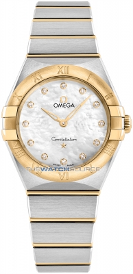 Buy this new Omega Constellation Quartz 28mm 131.20.28.60.55.002 ladies watch for the discount price of £5,160.00. UK Retailer.