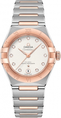 Buy this new Omega Constellation Co-Axial Master Chronometer 29mm 131.20.29.20.52.001 ladies watch for the discount price of £8,712.00. UK Retailer.
