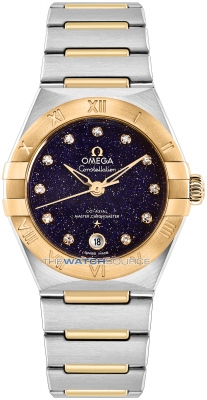 Buy this new Omega Constellation Co-Axial Master Chronometer 29mm 131.20.29.20.53.001 ladies watch for the discount price of £10,208.00. UK Retailer.
