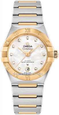 Buy this new Omega Constellation Co-Axial Master Chronometer 29mm 131.20.29.20.55.002 ladies watch for the discount price of £8,976.00. UK Retailer.