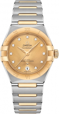 Buy this new Omega Constellation Co-Axial Master Chronometer 29mm 131.20.29.20.58.001 ladies watch for the discount price of £8,712.00. UK Retailer.
