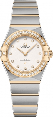 Buy this new Omega Constellation Quartz 25mm 131.25.25.60.52.002 ladies watch for the discount price of £6,952.00. UK Retailer.