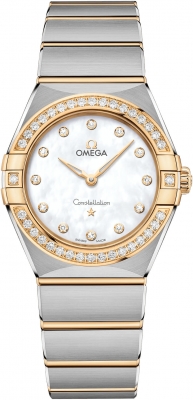 Buy this new Omega Constellation Quartz 28mm 131.25.28.60.55.002 ladies watch for the discount price of £8,184.00. UK Retailer.