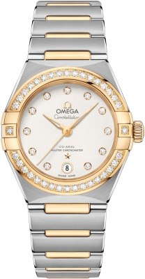 Buy this new Omega Constellation Co-Axial Master Chronometer 29mm 131.25.29.20.52.002 ladies watch for the discount price of £11,440.00. UK Retailer.