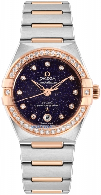 Buy this new Omega Constellation Co-Axial Master Chronometer 29mm 131.25.29.20.53.002 ladies watch for the discount price of £13,112.00. UK Retailer.
