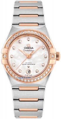 Buy this new Omega Constellation Co-Axial Master Chronometer 29mm 131.25.29.20.55.001 ladies watch for the discount price of £11,440.00. UK Retailer.